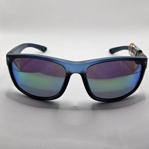 Maui Jim Nuu Landing in Matte Teal Aquamarine rubber Frame w/MAUIgreen Lens - Picture 1 of 7
